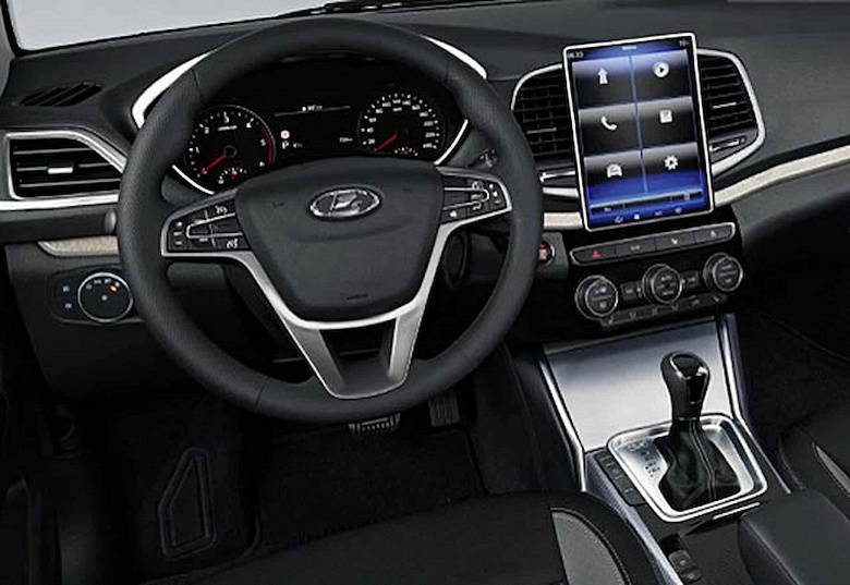 «АвтоВАЗ» начал сборку топовых версий Lada Vesta FL: планшет, бесключевой доступ, удалённый запуск, подогрев руля, камера.